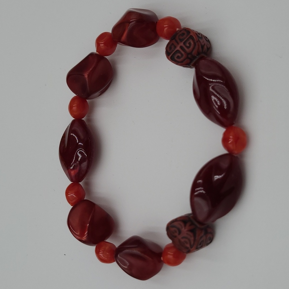 Red Stretch‎ Bracelet